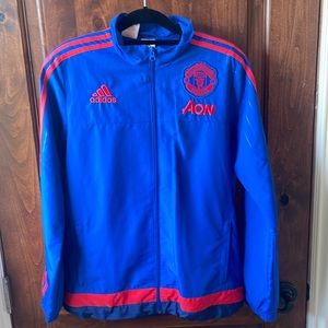 Manchester United Adidas warm-up jacket